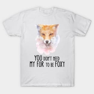 Cruelty-Free Fox Statement T-Shirt